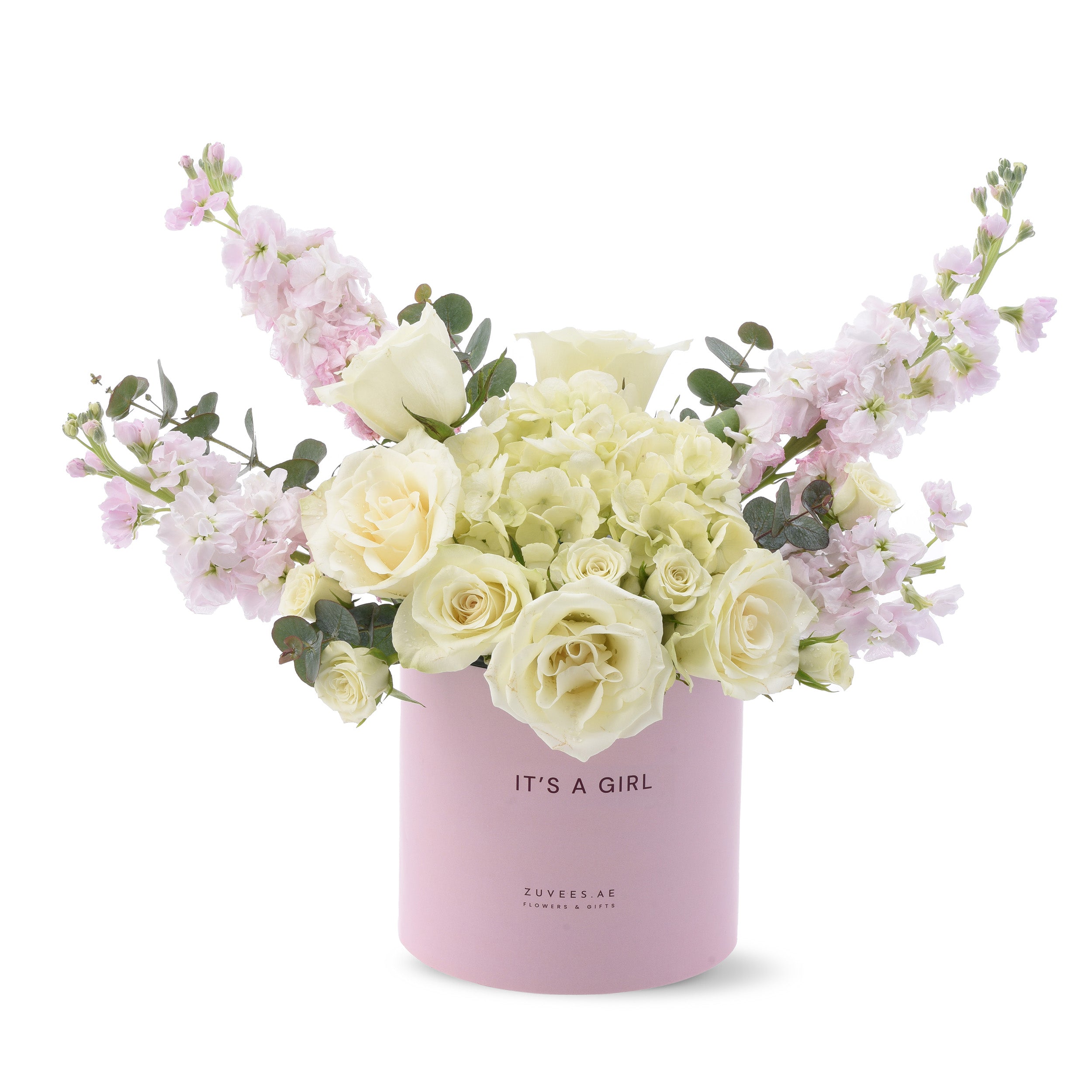 Frosted Elegance Baby Girl Bloom Box