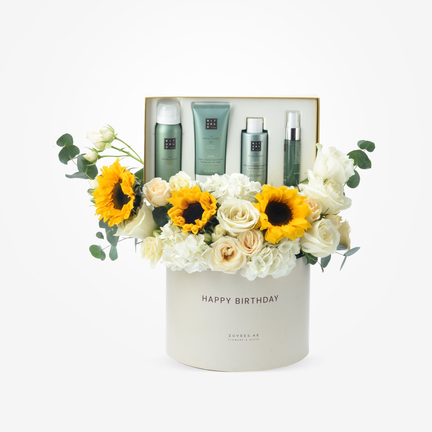 Sunflower & Rituals Birthday Gift Box