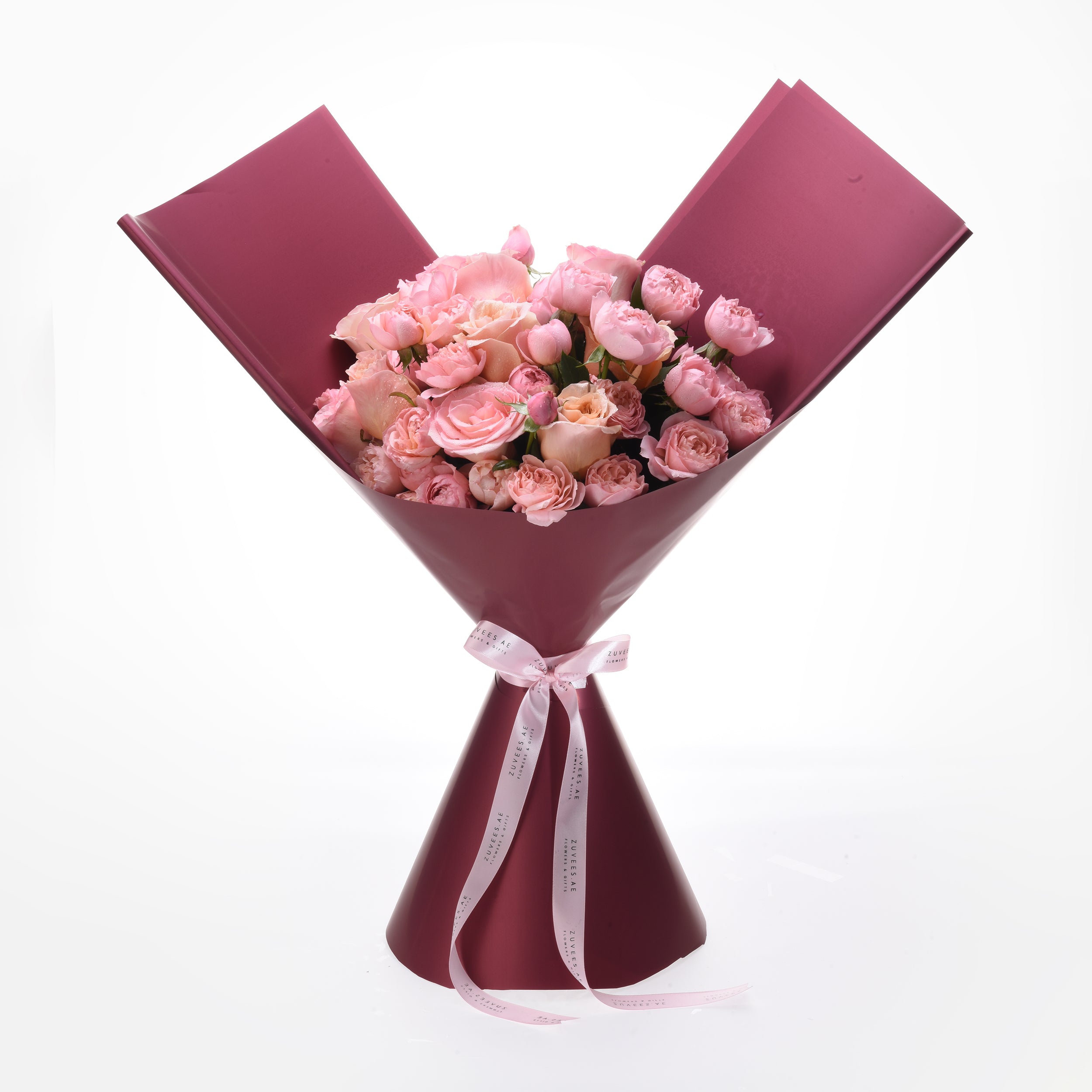 Pink Petals Rose Bouquet