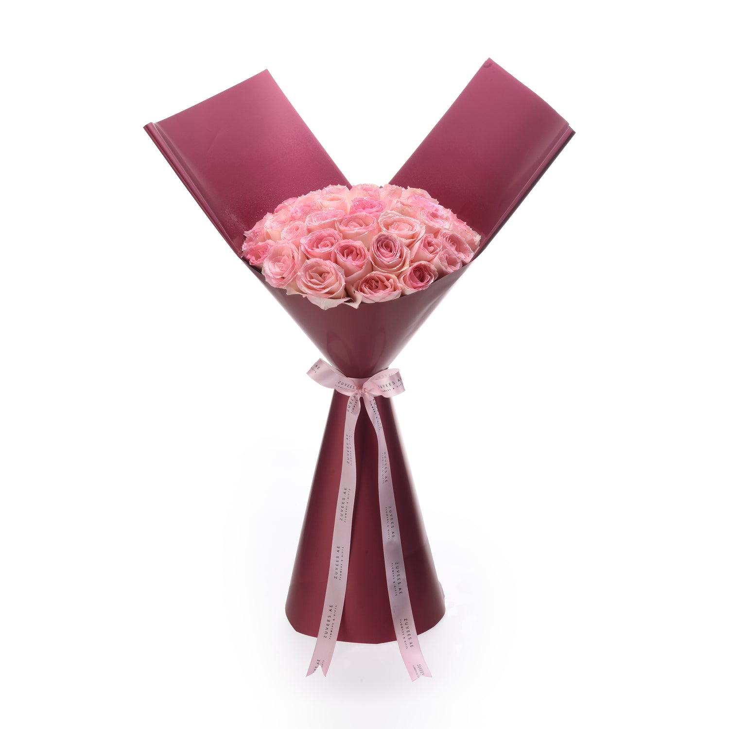 Royal Thirty Pink Roses Bouquet