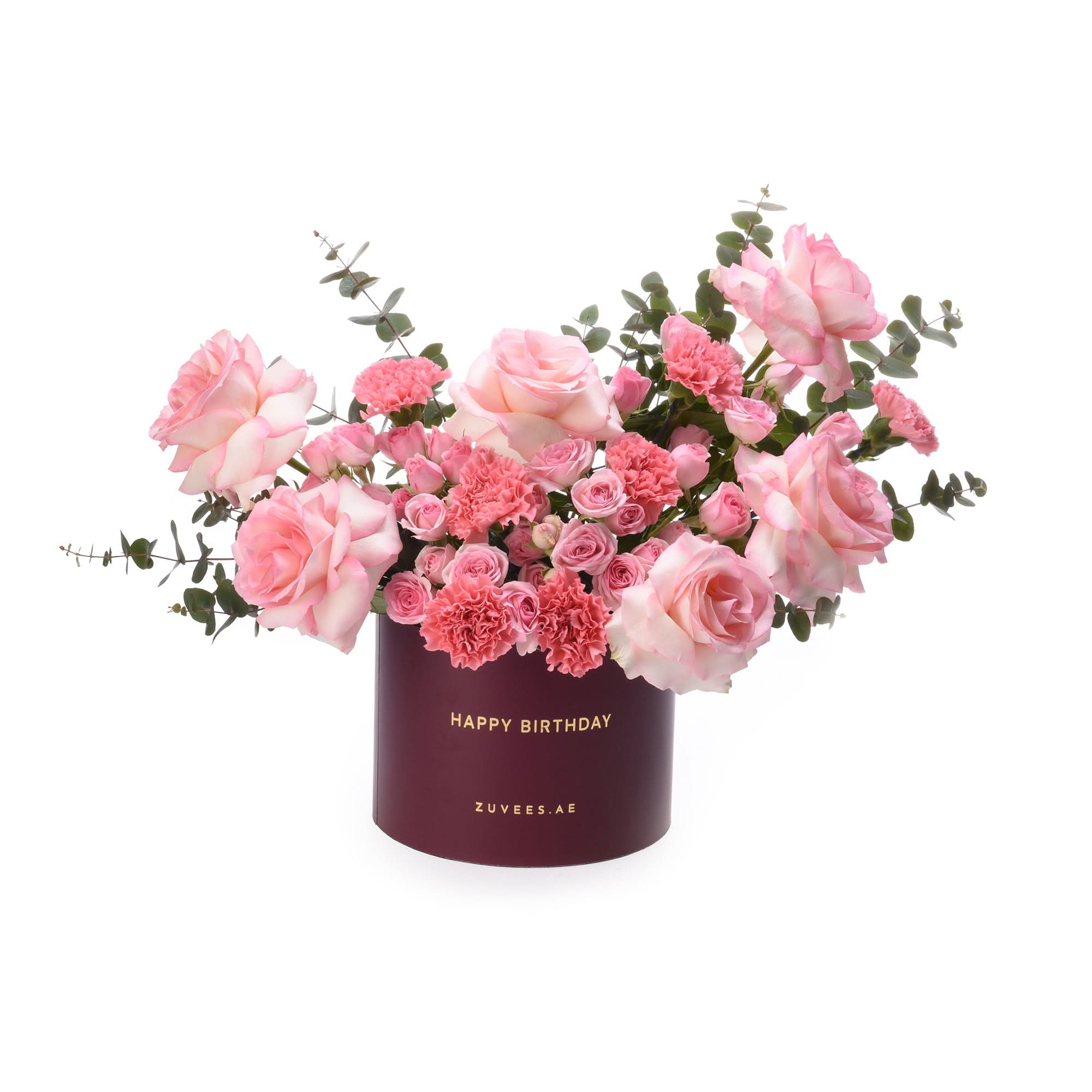 Pink Roseate Petals - Zuvees Signature Birthday Box