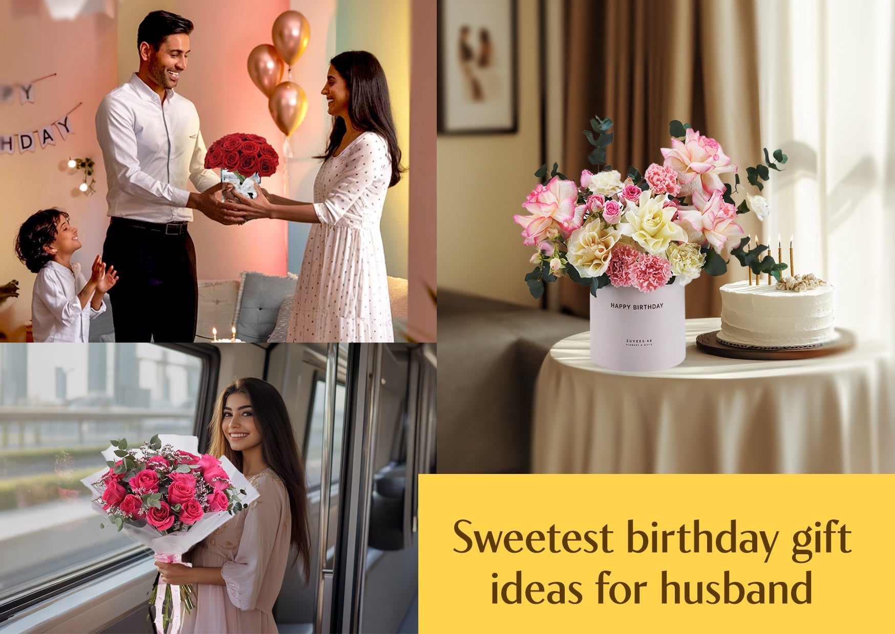 Sweetest birthday gift ideas for husband