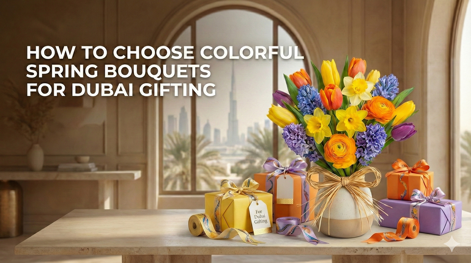 How to Choose Colorful Spring Bouquets for Dubai Gifting