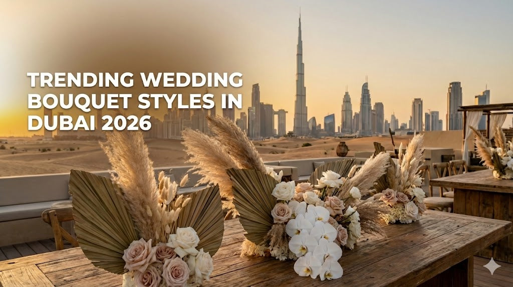 Trending Wedding Bouquet Styles in Dubai in 2026