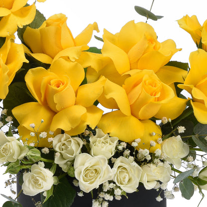 Sunshine &amp; Snowflakes Black Bloom Box