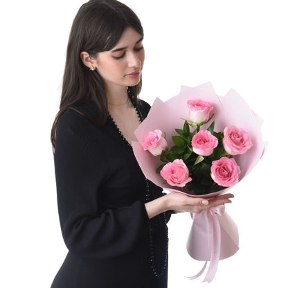 6 Notes of Pink with Bostani Rose Chocolates - Zuvees.ae