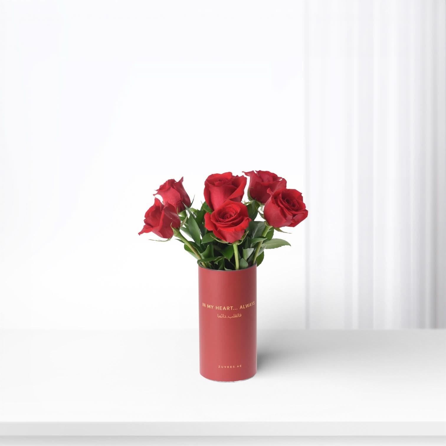 6 Roses In Valentine&