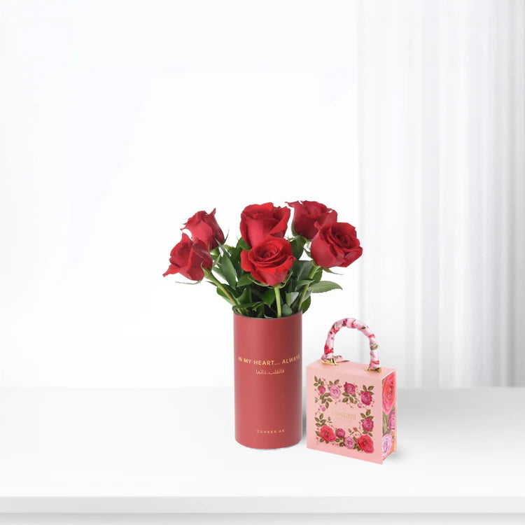 6 Roses In Valentine&