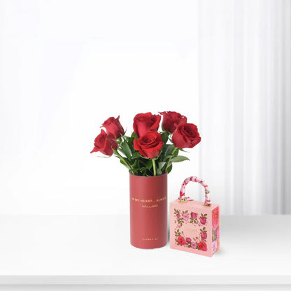 6 Roses In Valentine&