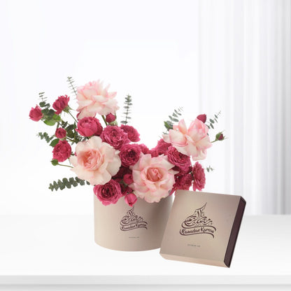 Arabesque Blush Rosette Ramadan Indulgence Combo - Zuvees.ae