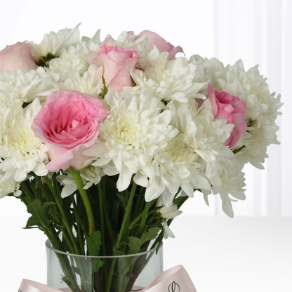 Blooming in Pink Vase - Zuvees.ae