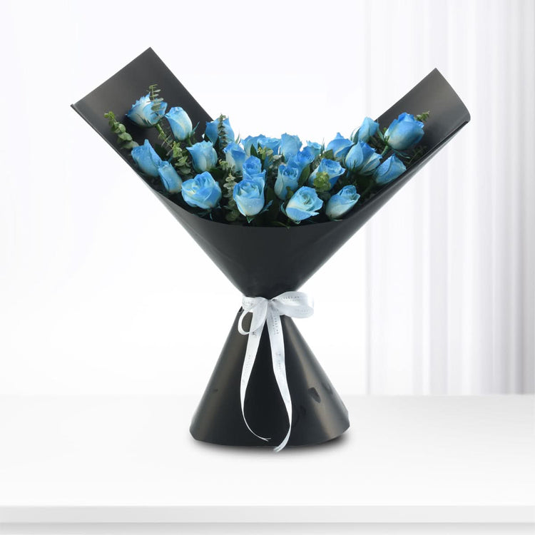 Blue Tuxedo Bouquet