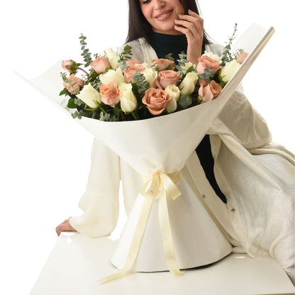 Cappuccino &amp; Sama Roses - Zuvees.ae