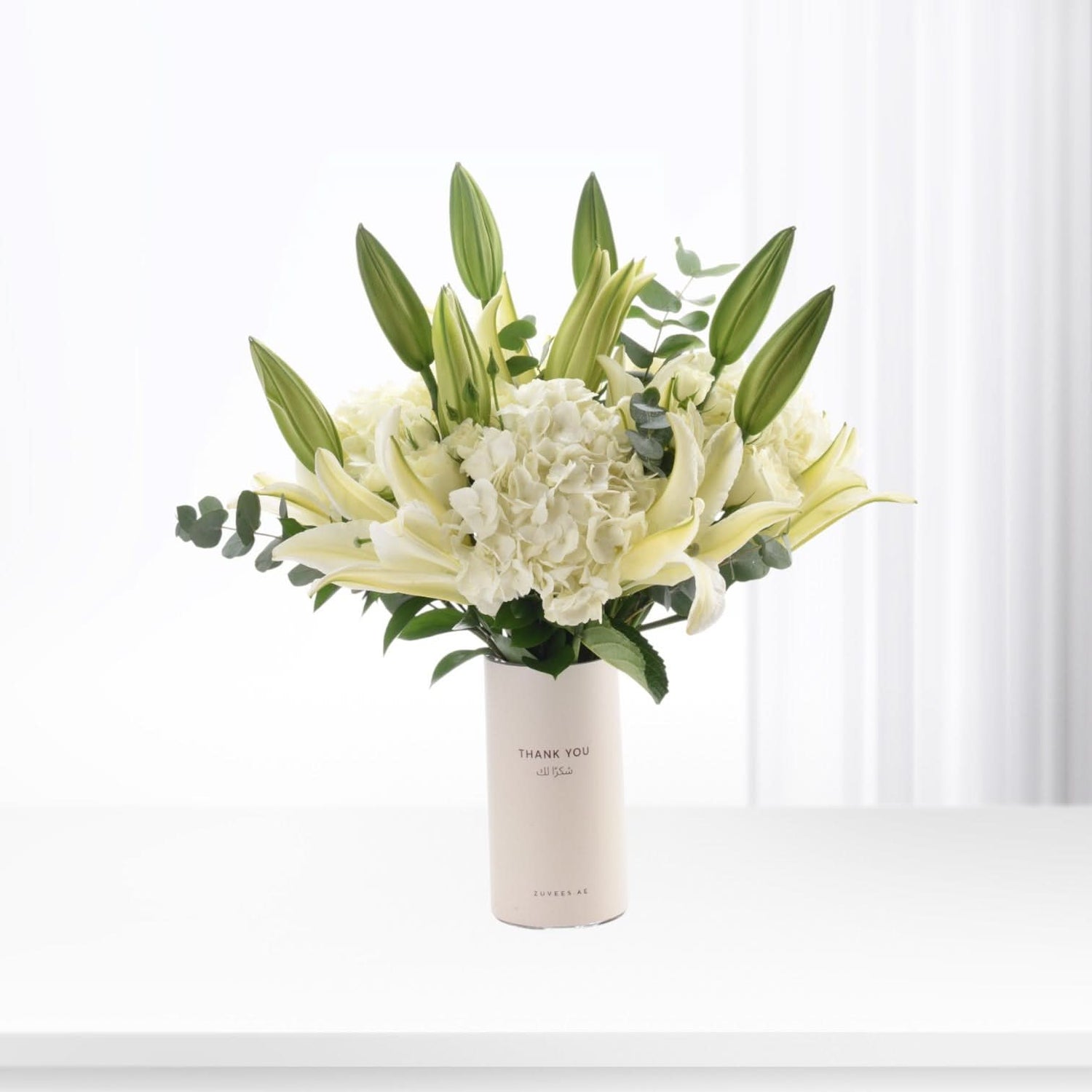 Celestial Bloom Thank You Vase