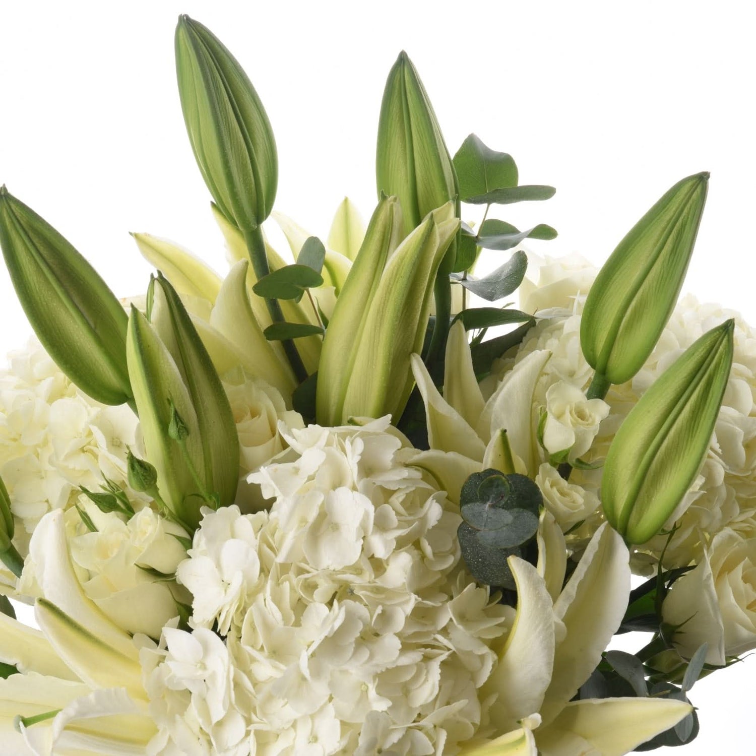 Celestial Bloom Glass Vase With Chocolate Combo