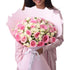Crown of Petals – 50 Roses Zuvees Signature Bouquet - Zuvees.ae