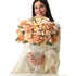 Desert Blush Dome Crystal Vase - Zuvees.ae