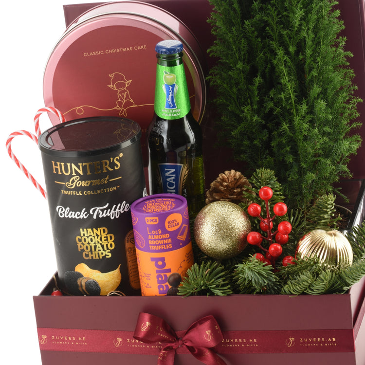 Evergreen Cheer Hamper Box