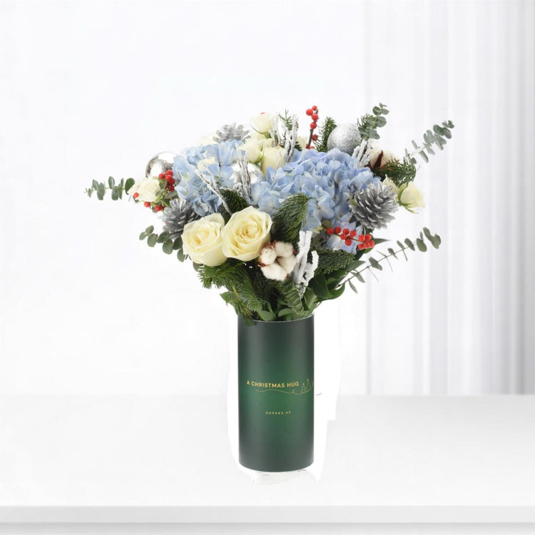Frosted Blue Reverie Vase