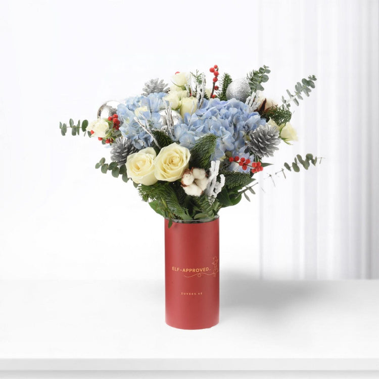 Frosted Blue Reverie Vase