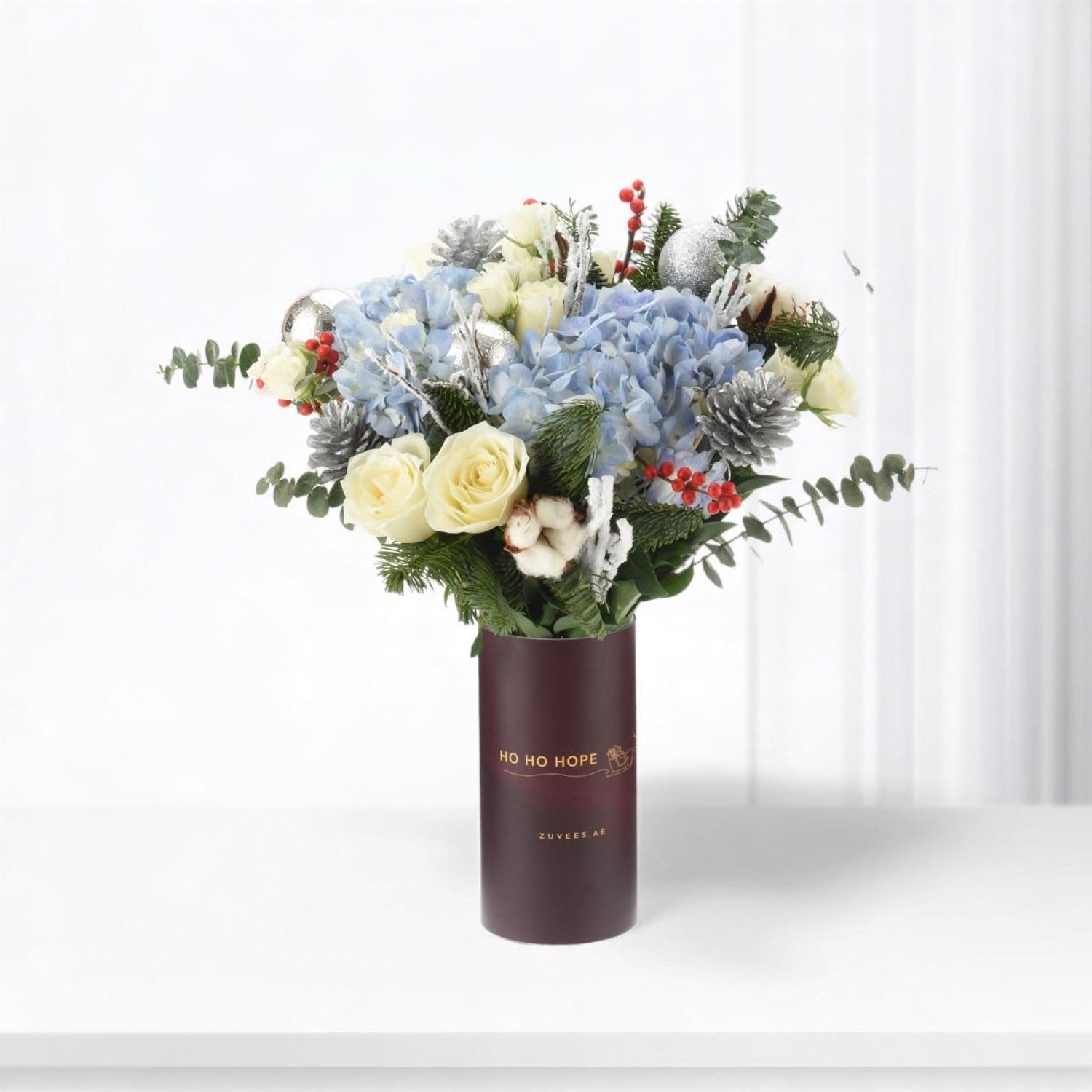 Frosted Blue Reverie Vase