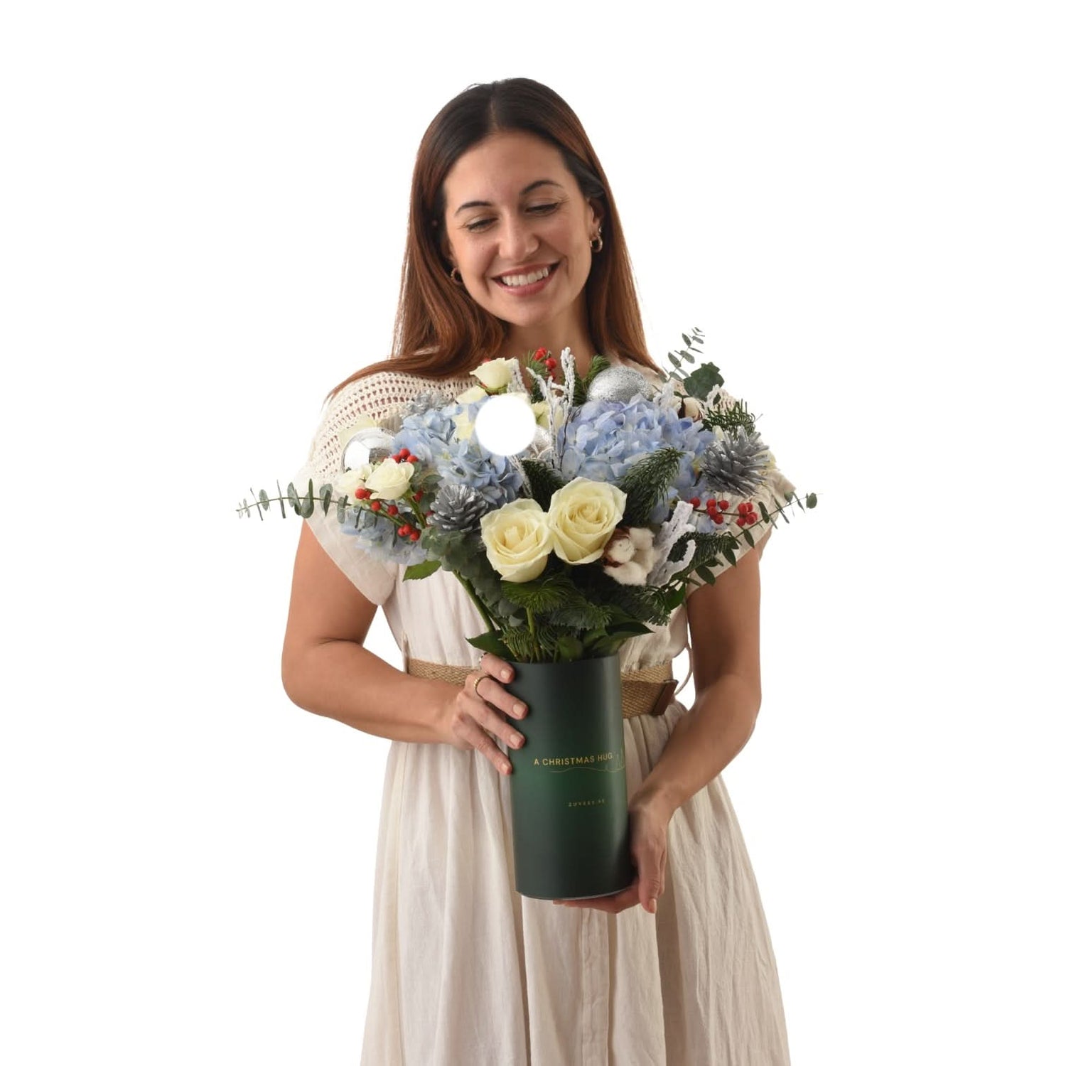 Frosted Blue Reverie Vase