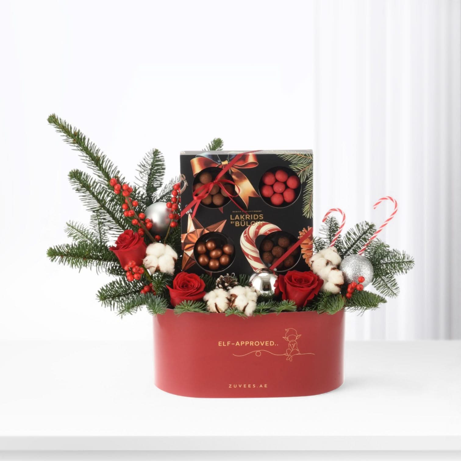 Frosted Roses Treats Box