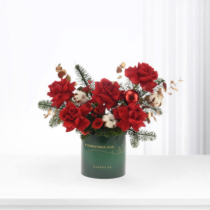 Frosty Rosefire Bloom Box