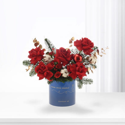 Frosty Rosefire Bloom Box