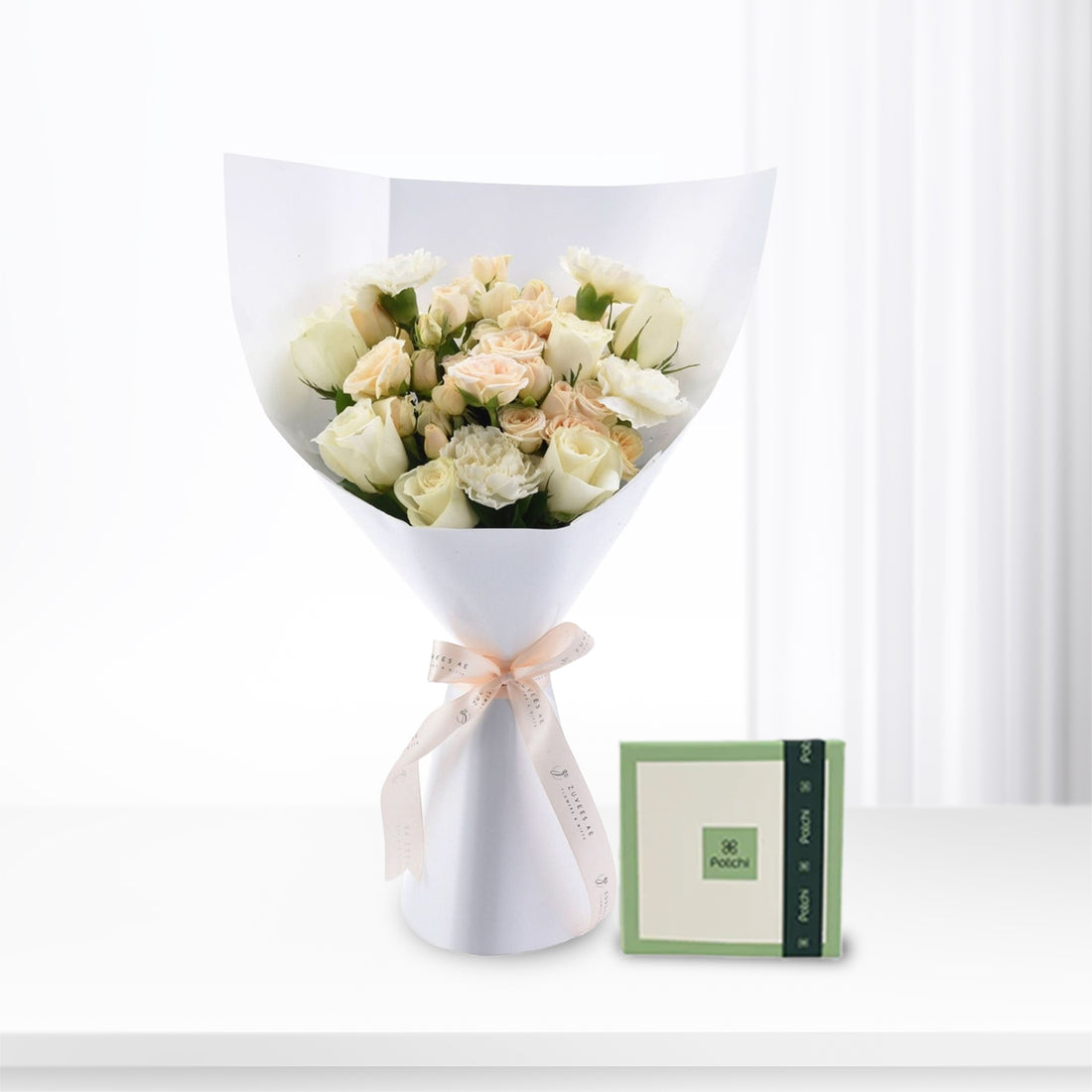 Grace &amp; Bloom Bouquet Chocolate Combo - Zuvees.ae