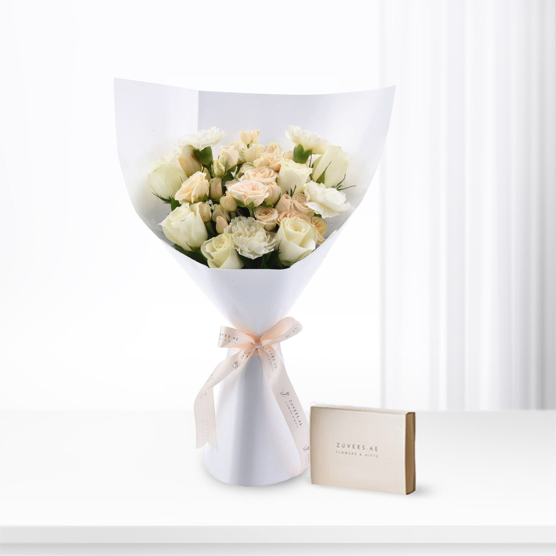 Grace &amp; Bloom Bouquet Chocolate Combo - Zuvees.ae