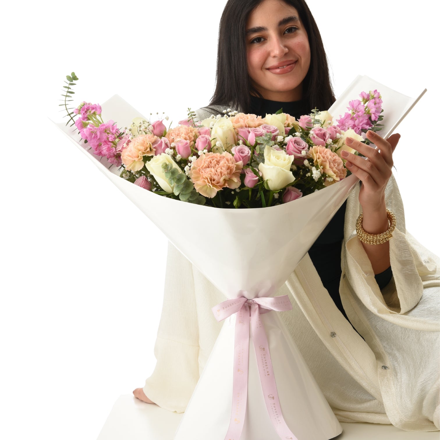 Lavender Empress Bouquet - Zuvees.ae