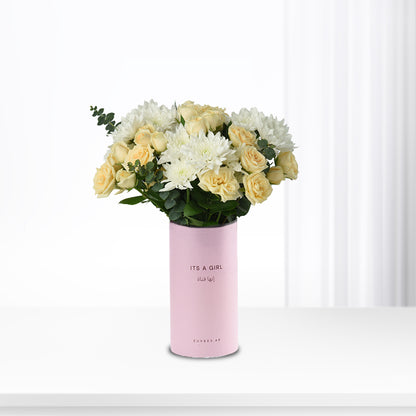 Morning Glow It’s A Girl Vase - Zuvees.ae
