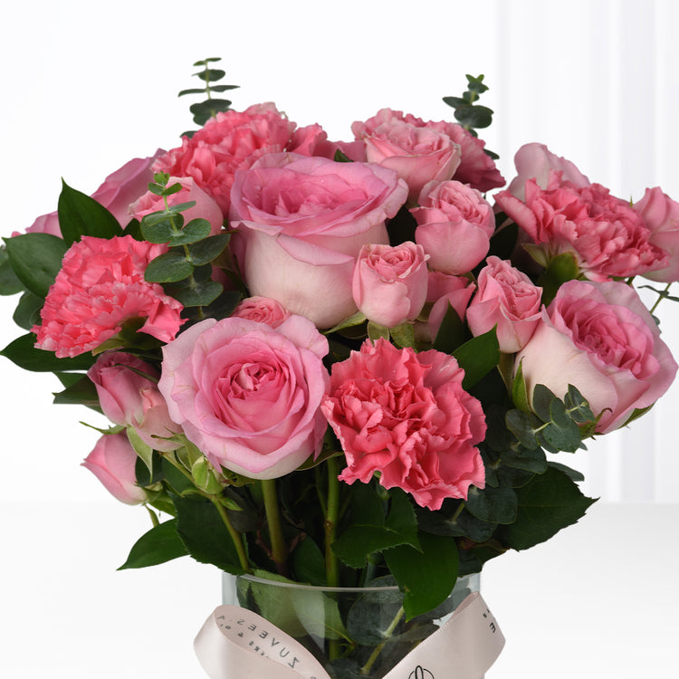 Pink Garden Vase - Zuvees.ae