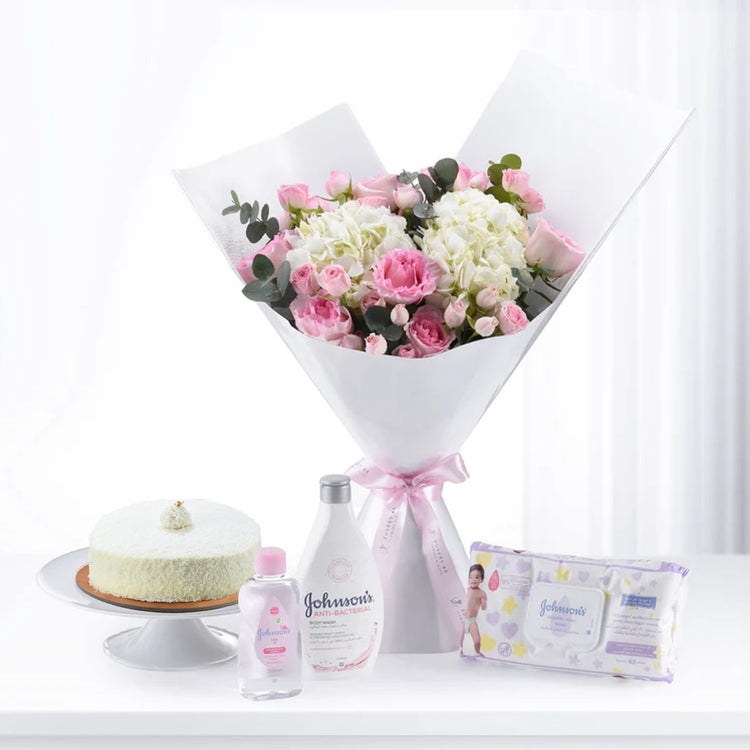 Pink Whisper Newborn Bundle - Zuvees.ae