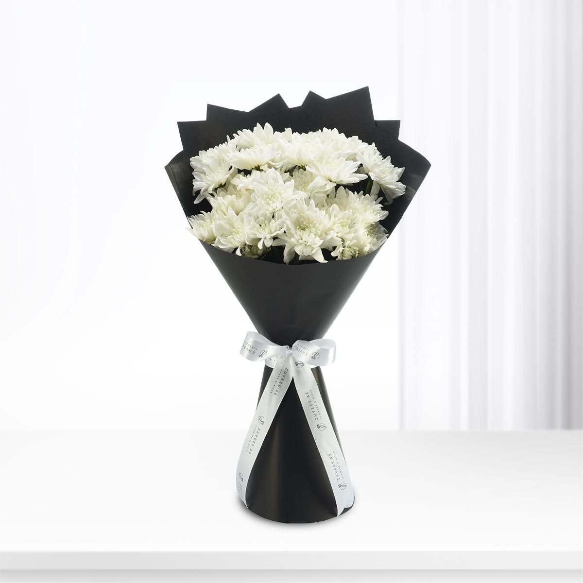 Pure White Blooms Bouquet - Zuvees.ae