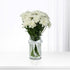 Pure White Blooms Vase - Zuvees.ae