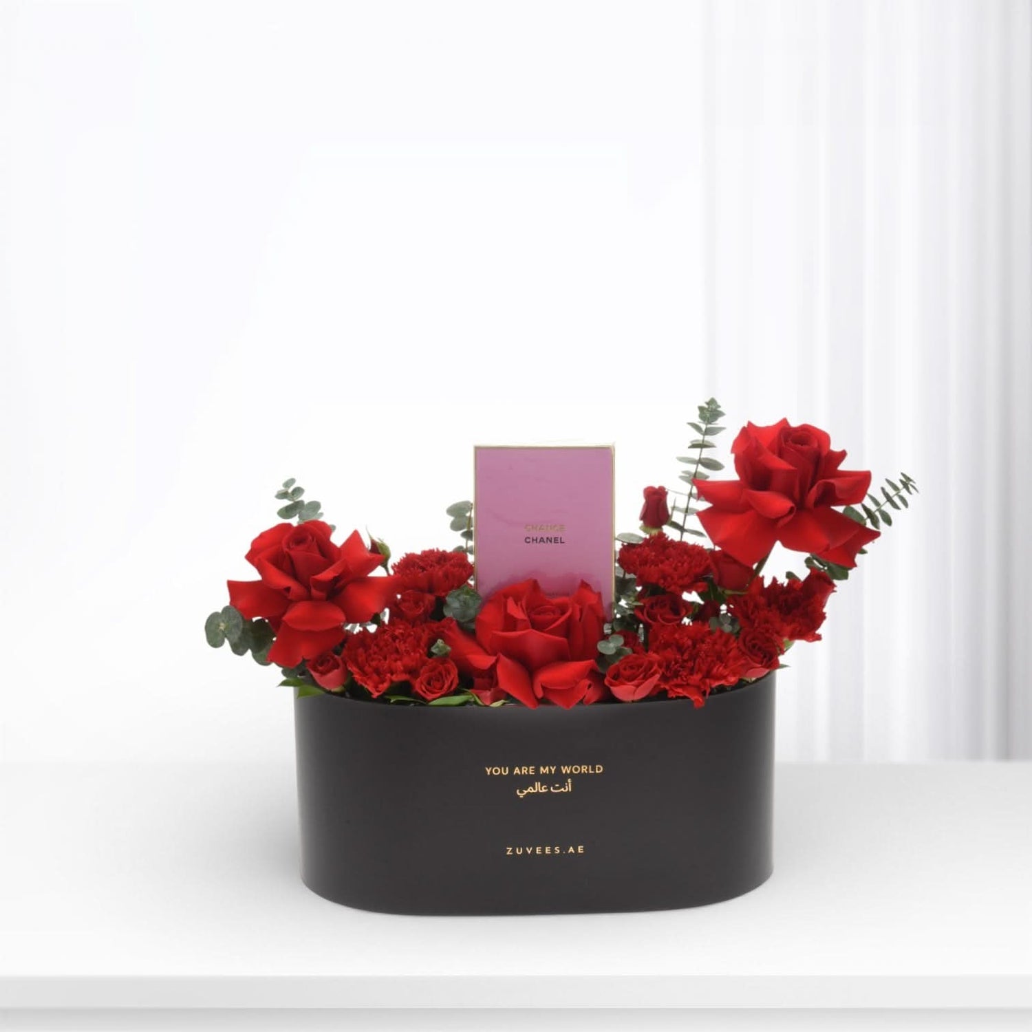 Red Fever Love Box with Chanel Chance Perfume