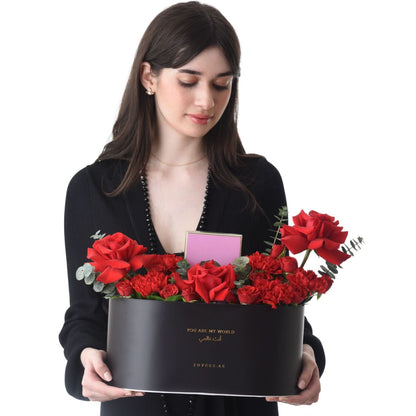 Red Fever Love Box with Chanel Chance Perfume