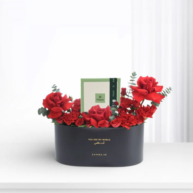 Red Fever Love Box Chocolates Combo - Zuvees.ae