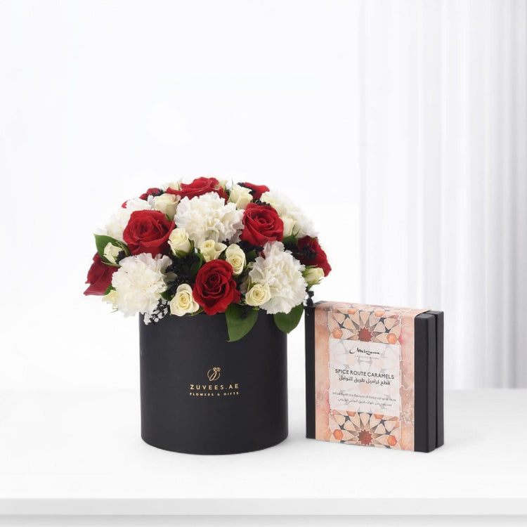 Red Sands Black Box with Chocolate Combo