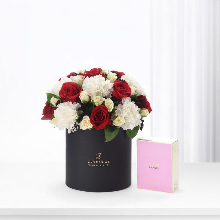 Red Sands Black Box with Perfume Combo