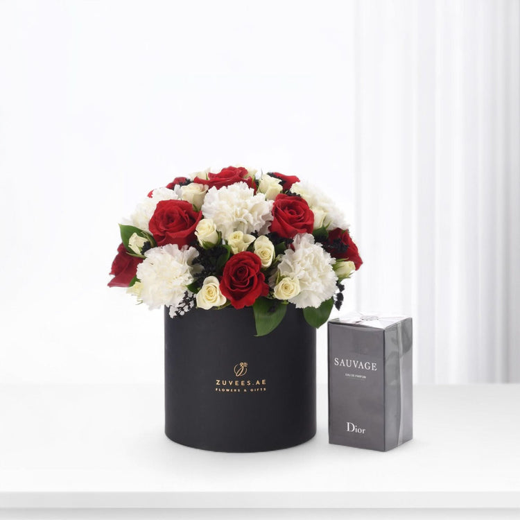 Red Sands Black Box with Perfume Combo