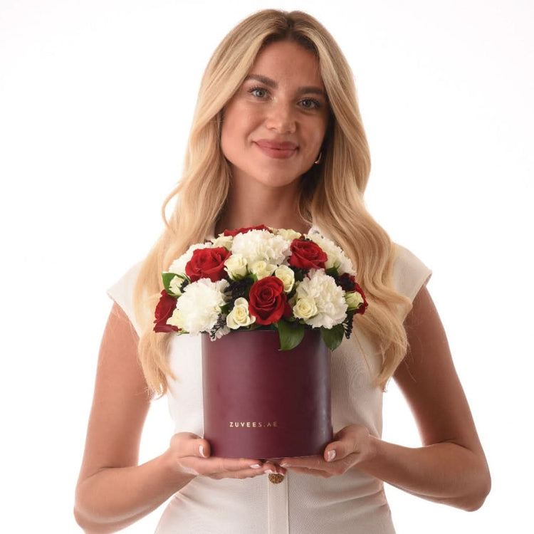 Red Sands Sand Box with Cake Combo