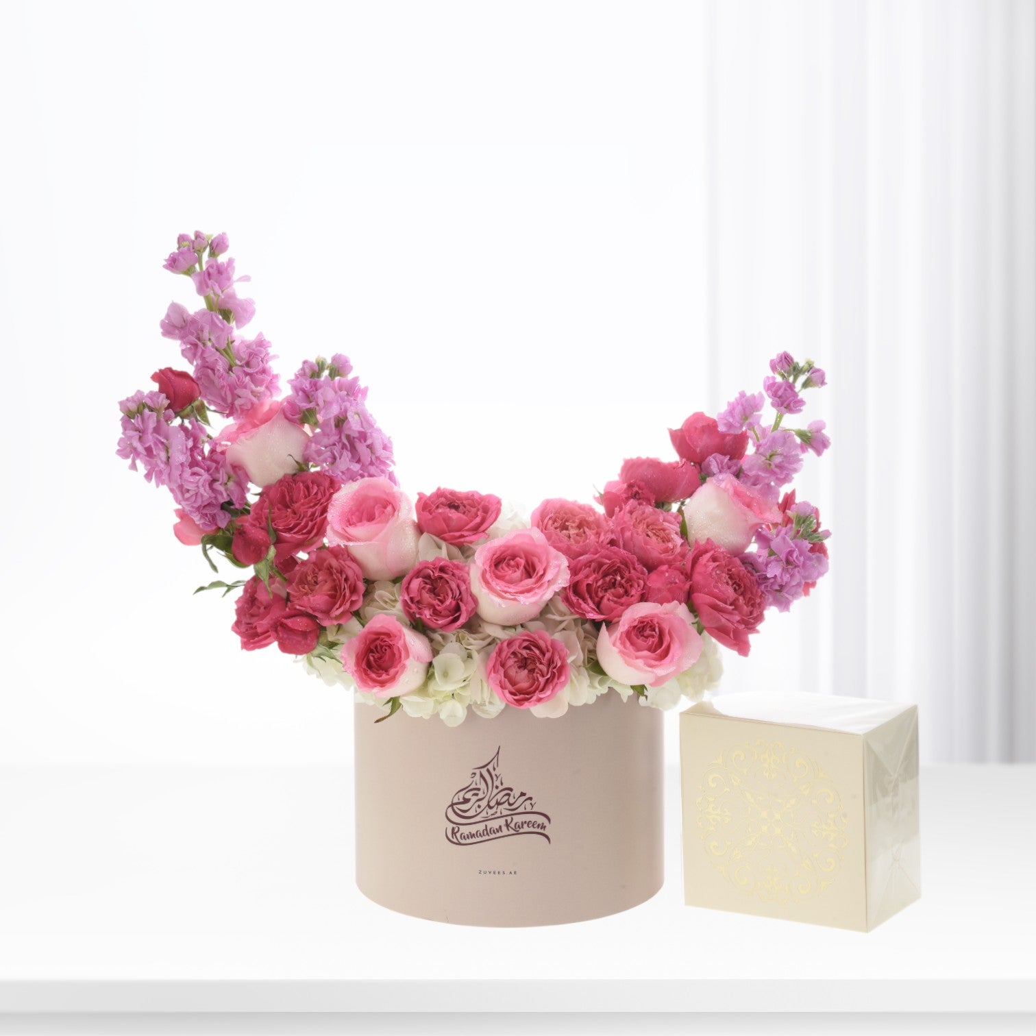 Rihla in Pink Ramadan Box Bakhoor Combo - Zuvees.ae