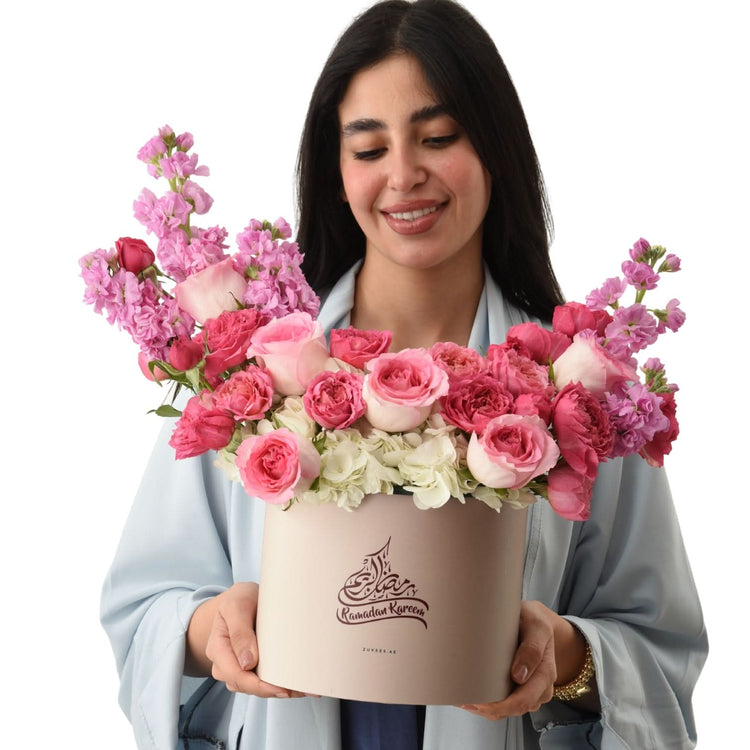 Rihla in Pink Ramadan Box Bakhoor Combo - Zuvees.ae