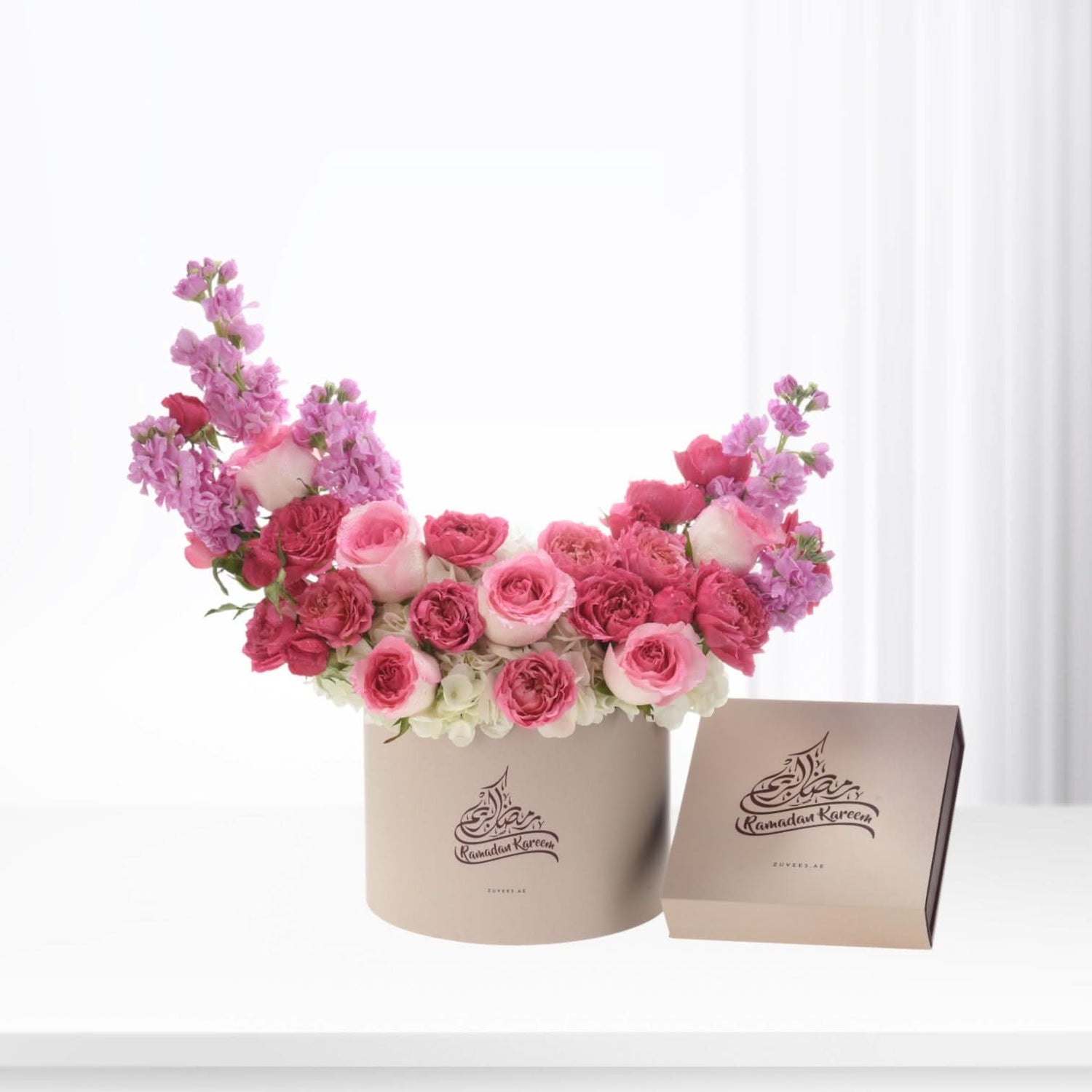 Rihla in Pink Ramadan Box Indulgence Combo - Zuvees.ae
