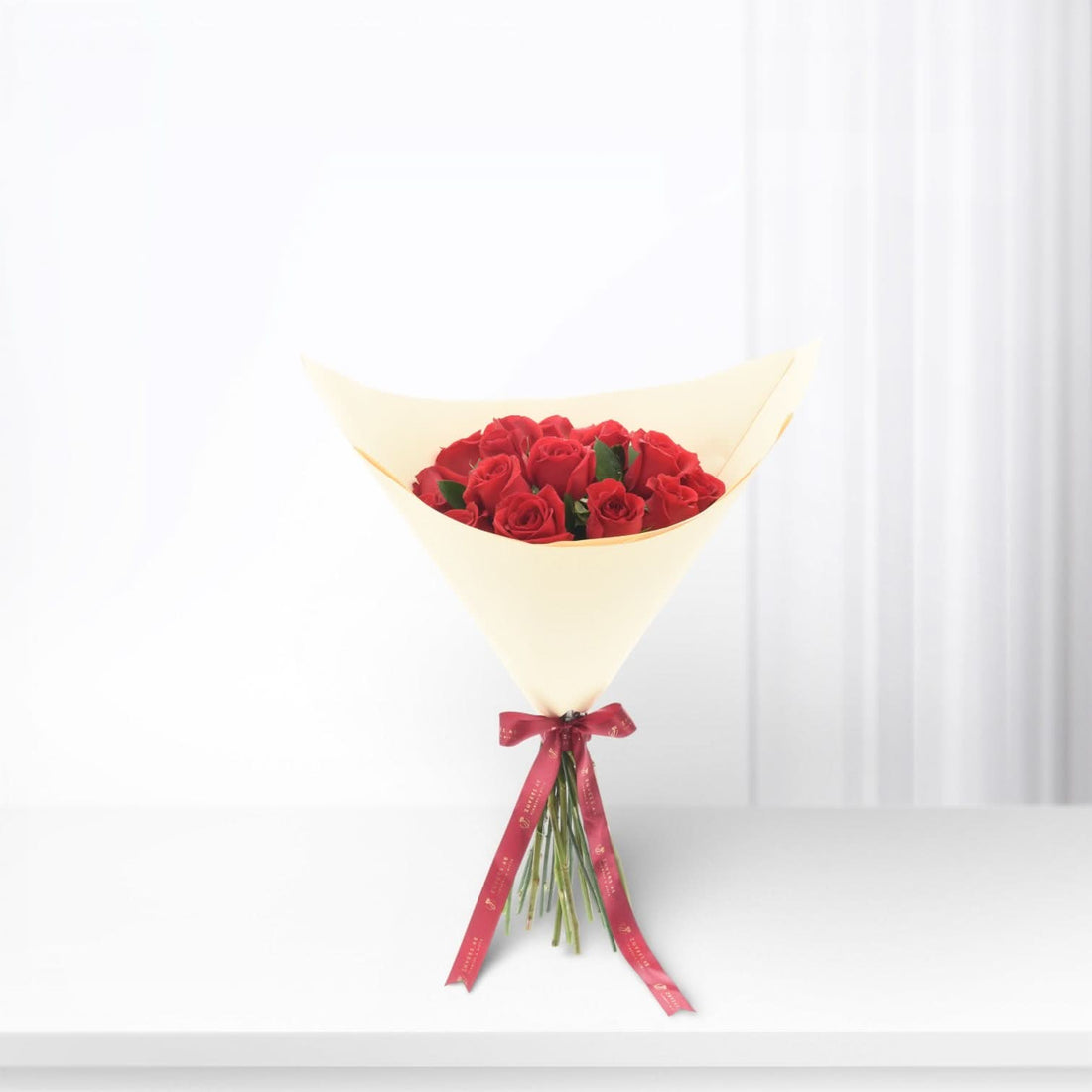 15 Roses, After Midnight Bouquet