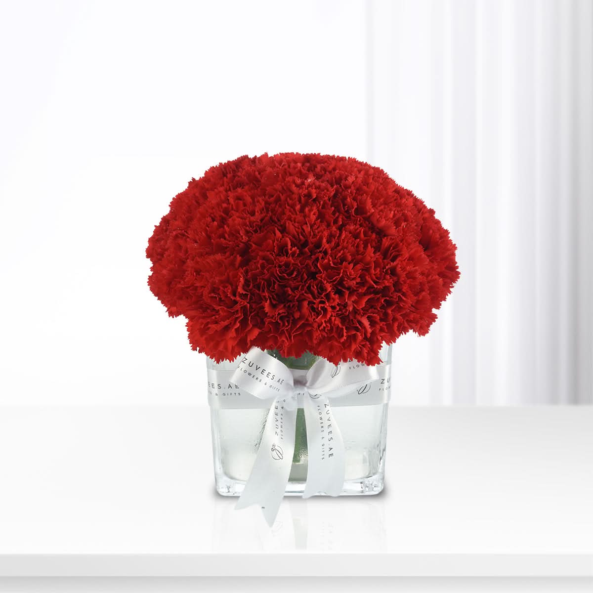 Ruby Bloom Cushion Vase - Zuvees.ae