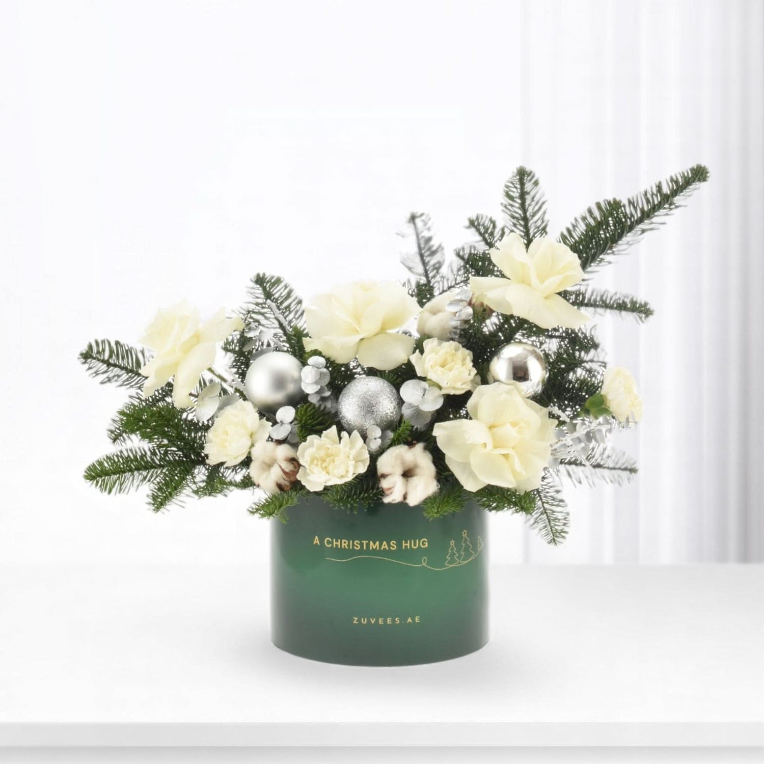 Silvered Petals of Winter Box